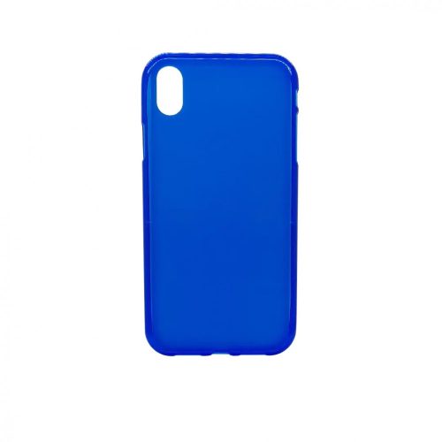 iPhone XR Matte Hybrid szilikon tok - Kék