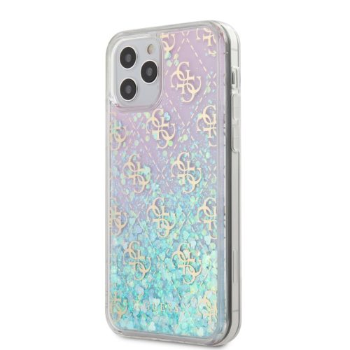 Guess - Apple iPhone 12/12 Pro Shake it Up Glitter tok - Színjátszó