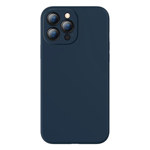 iPhone 13 Pro Liquid szilikon tok - Kék