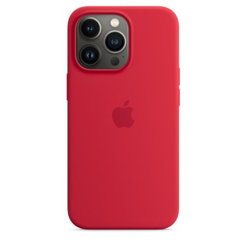 Apple iPhone 13 Pro Szilikon tok - (PRODUCT) Red