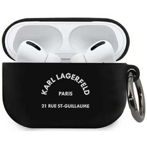 Karl Lagerfeld- Karl Text AirPods Pro tok - Fekete