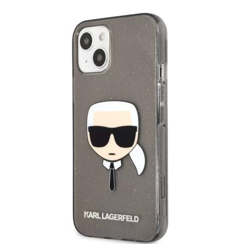Karl Lagerfeld - Apple iPhone 13 mini tok - fekete (KLHCP13SKHTUGLB)