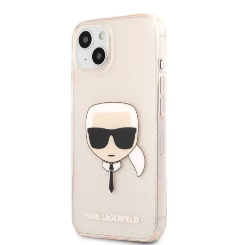 Karl Lagerfeld - Apple iPhone 13 mini tok - arany (KLHCP13SKHTUGLGO)