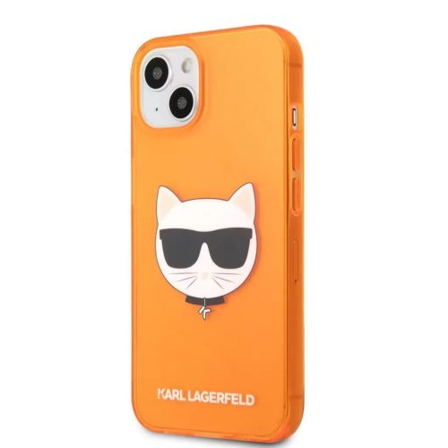 Karl Lagerfeld - Apple Iphone 13 tok - narancs (KLHCP13MCHTRO)
