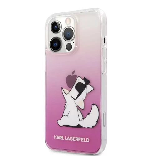 Karl Lagerfeld -  Apple Iphone 13 Pro tok - Pink (KLHCP13LCFNRCPI)