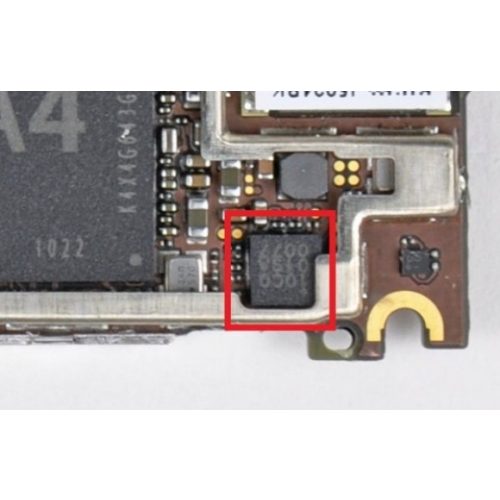 iPhone 4S Audio IC csere