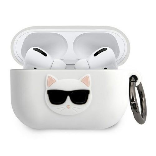 Karl Lagerfeld - Choupette Ring AirPods Pro tok - Fehér