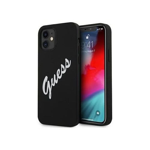 Guess - Apple Iphone 12 mini tok - fekete (GUHCP12SLSVSBW)