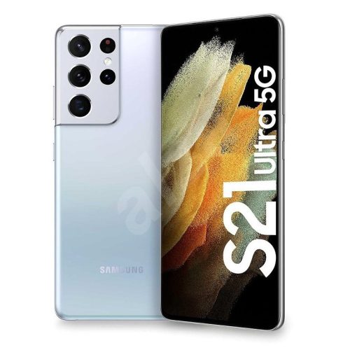 Samsung Galaxy S21 Ultra G998 5G Dual Sim 12GB RAM 128GB - Ezüst (Silver)