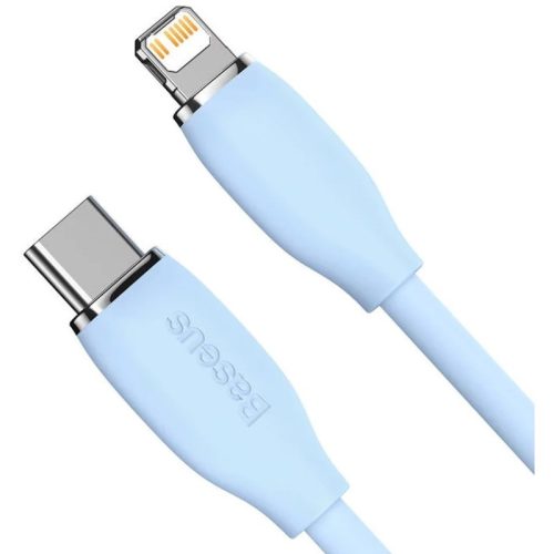 Baseus Jelly USB Type-C Lightning 20W 2m kábel - kék