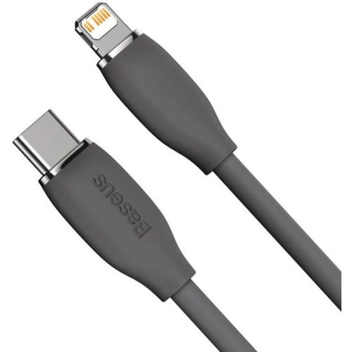 Baseus Jelly USB Type-C Lightning 20W 2m kábel - Fekete
