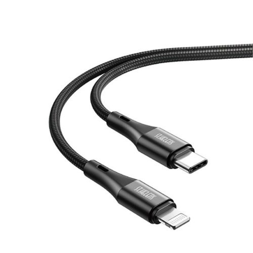 Joyroom - ST-C01 USB-C-Lightning kábel MFI 1.5 m - Fekete