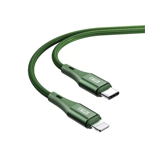 Joyroom - ST-C01 USB-C-Lightning kábel MFI 1.5 m - Zöld