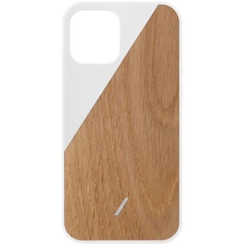 NATIVE UNION - Apple iPhone 12 Pro Max Clic Wooden tok - White