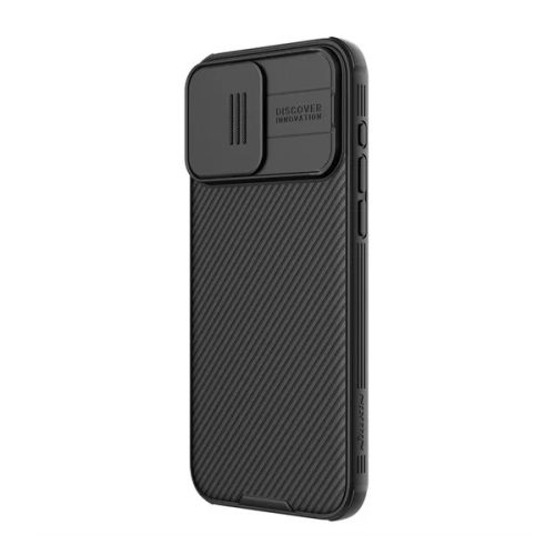 Nillkin CamShield Armor Apple Iphone 15 Pro Max műanyag tok, fekete