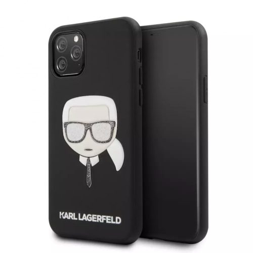 Karl Lagerfeld tok fekete (KLHCN58GLBK) Apple Iphone 11 Pro készülékhez