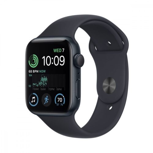 Apple Watch SE (2022) GPS 40mm Éjfekete alumíniumtok Éjfekete sportszíj