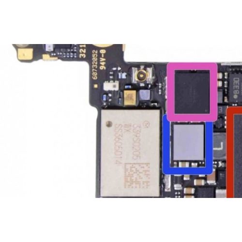 iPhone 5C Touch IC csere (Digitizer-érintőkijelző vezérlő IC)