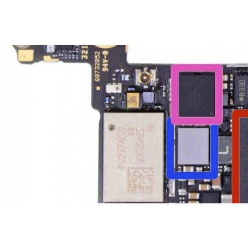 iPhone 5C Touch IC csere (Digitizer-érintőkijelző vezérlő IC)