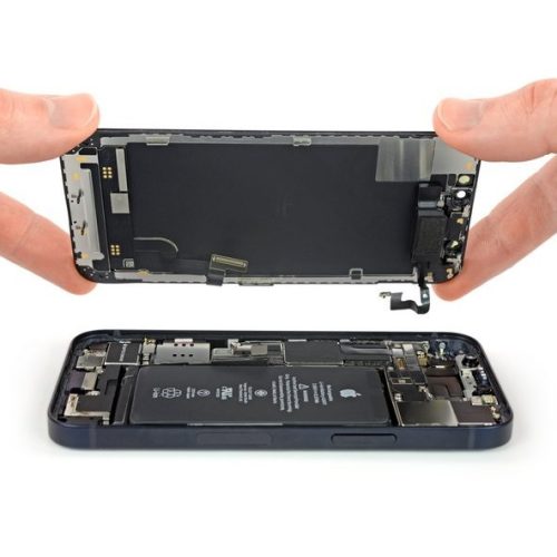 iPhone 12 mini kijelző csere (GYÁRI minőségű LCD-vel)